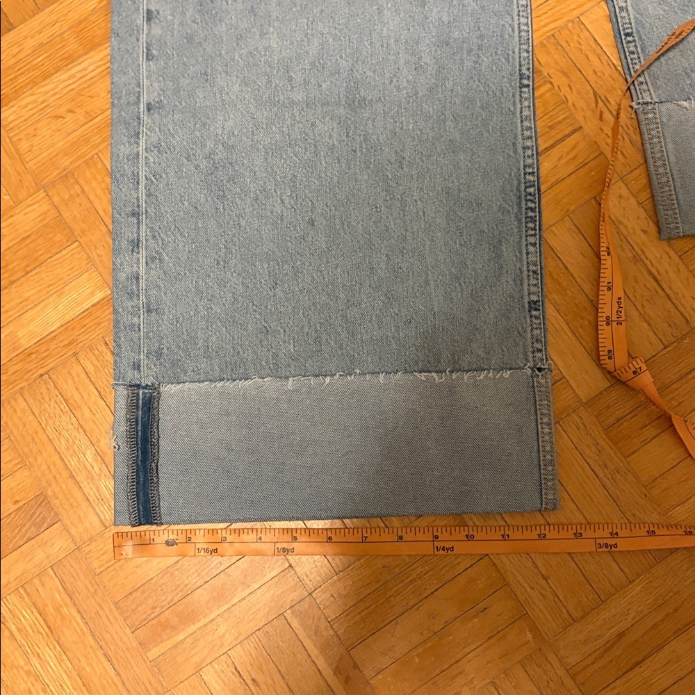 Rag& Bone Wide-Leg Light Blue Jeans - Picture 5 of 13
